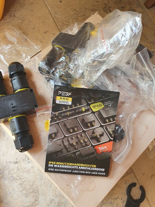 Set cutii derivatie / jonctiune ip68