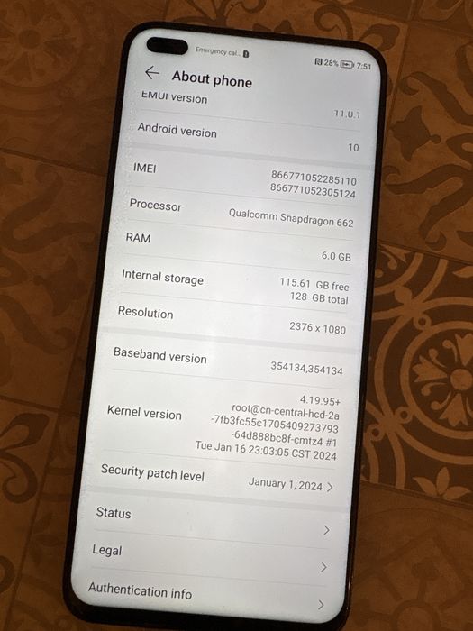 Телефон Huawei Nova 8i 128 GB