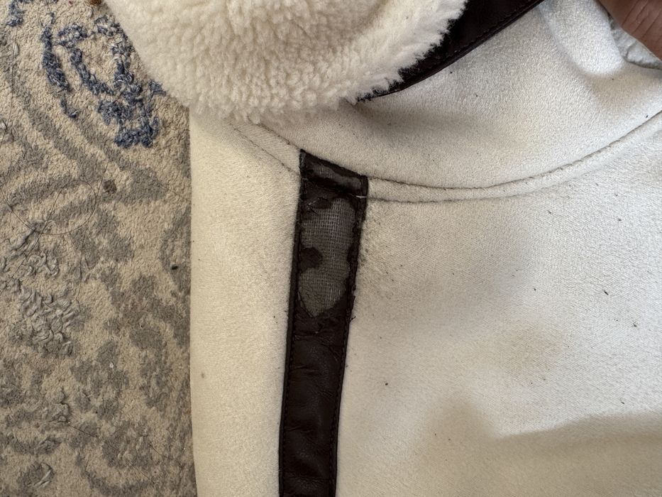 Пальто дубленка 42-44 размер