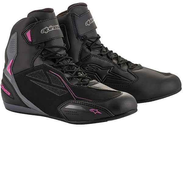 Дамски Мото боти ботуши ALPINESTARS FASTER-3 Fushia 36