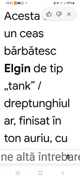 Ceas ELGIN barbatesc