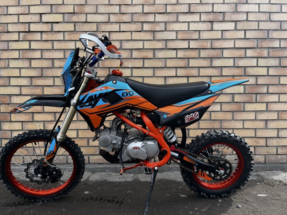 Продаеться мотоцикл kayo evolution 140