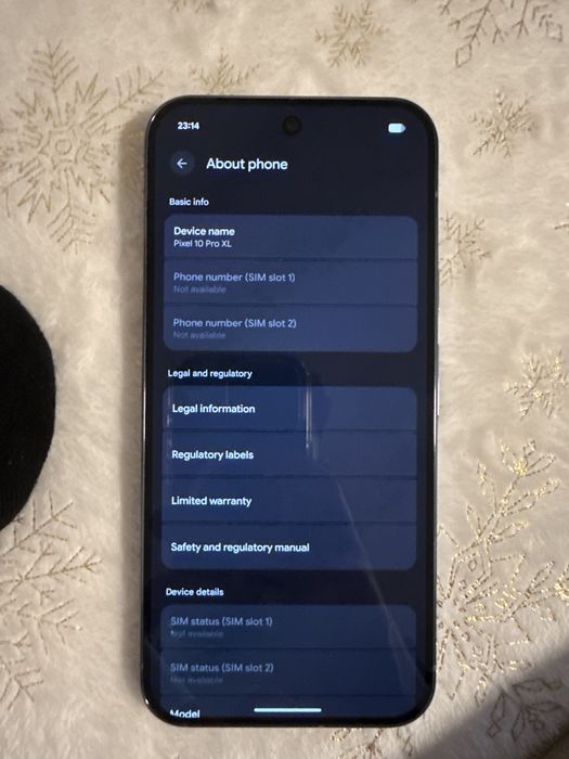 Google pixel 10 pro XL