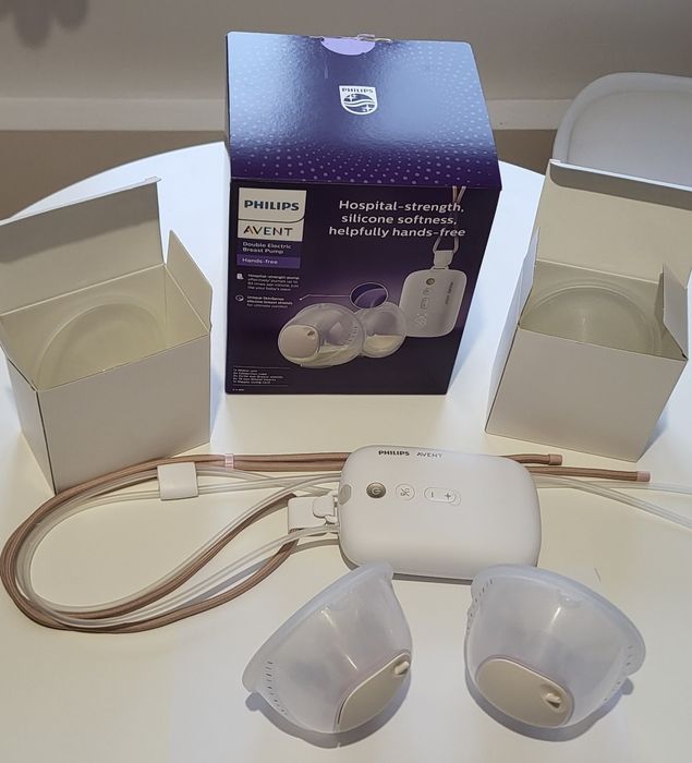 Pompă de san electrică dublă hands-free Philips Avent