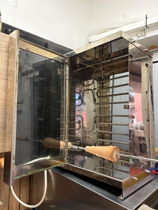 Електрическа фурна за козуначени коминчета