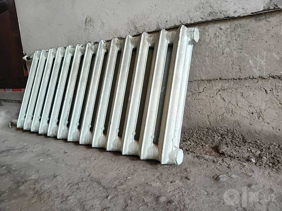 Чугунные батареи. Cho'yan radiatorlar.