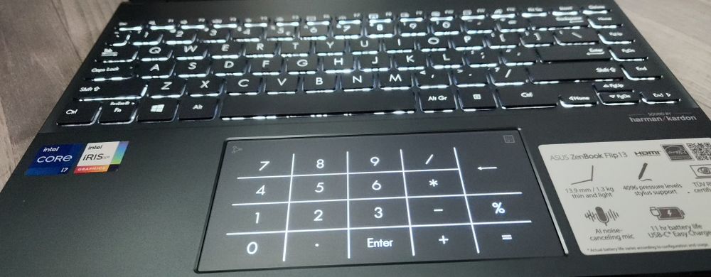 Asus Zenbook Flip 13 touchscreen