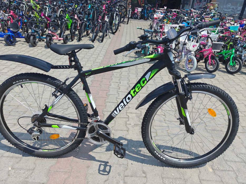 PA Алуминиев велосипед 27.5" PRO зелен