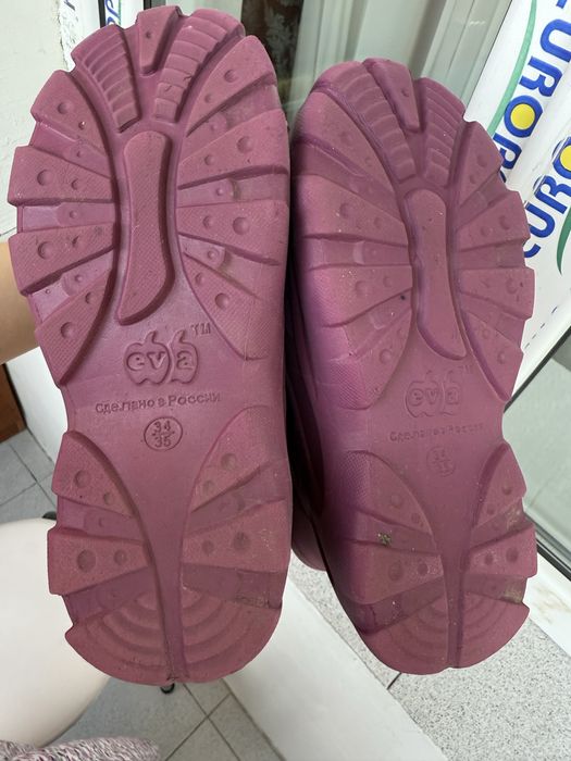 Резиновая детская обувь