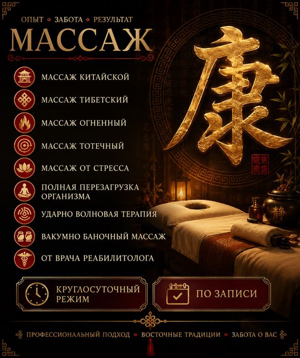 Курс массажа .Золотой квадрат .