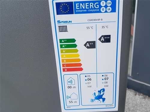 Pompa de caldura SPRSUN R290 trifazat - 9kW