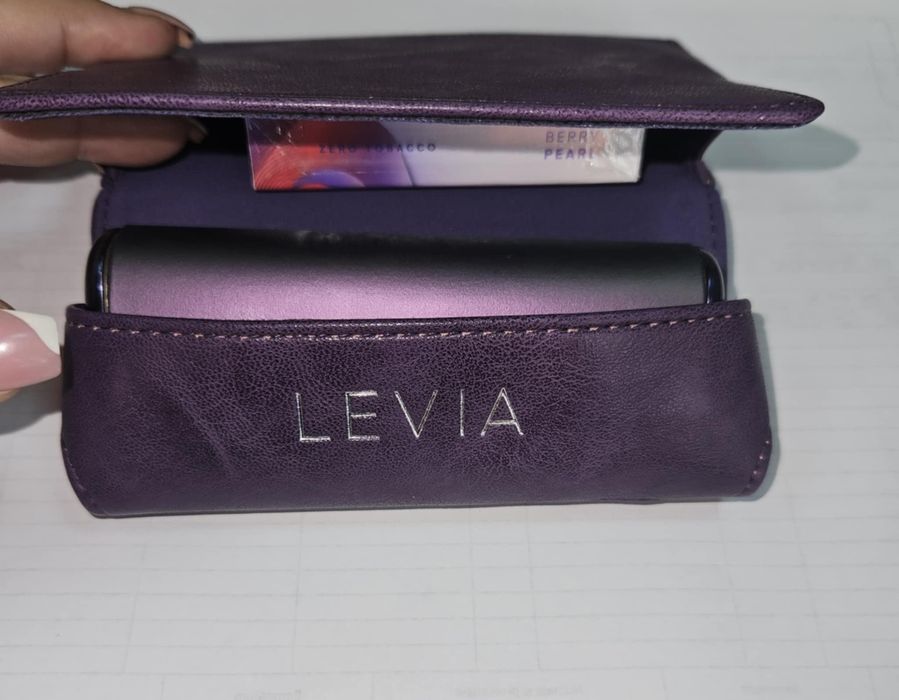 Suport din piele  iqos  levia