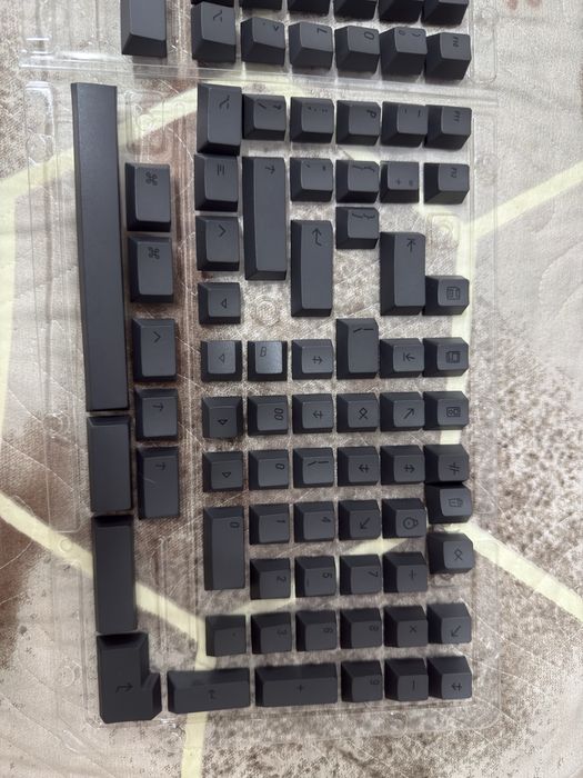 Set Taste Keebox Shenpo, Black on Black, PBT Dye-Sub, Cherry Profile