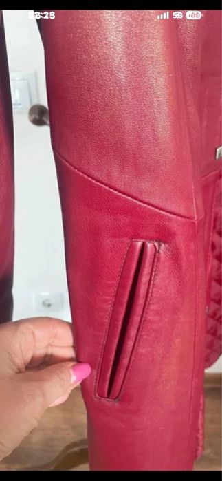 Pardesiu dama , piele 100%