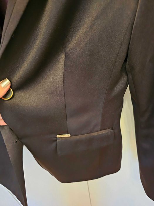 Сатенирано сако с подплата