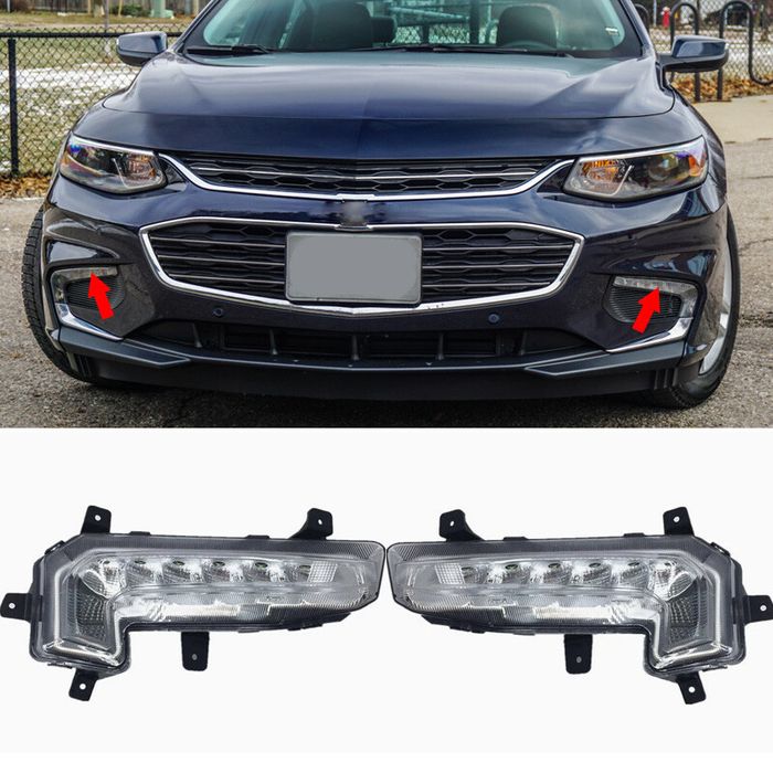 ДХО (дневные ходовые огни) Chevrolet Malibu 2018–2019