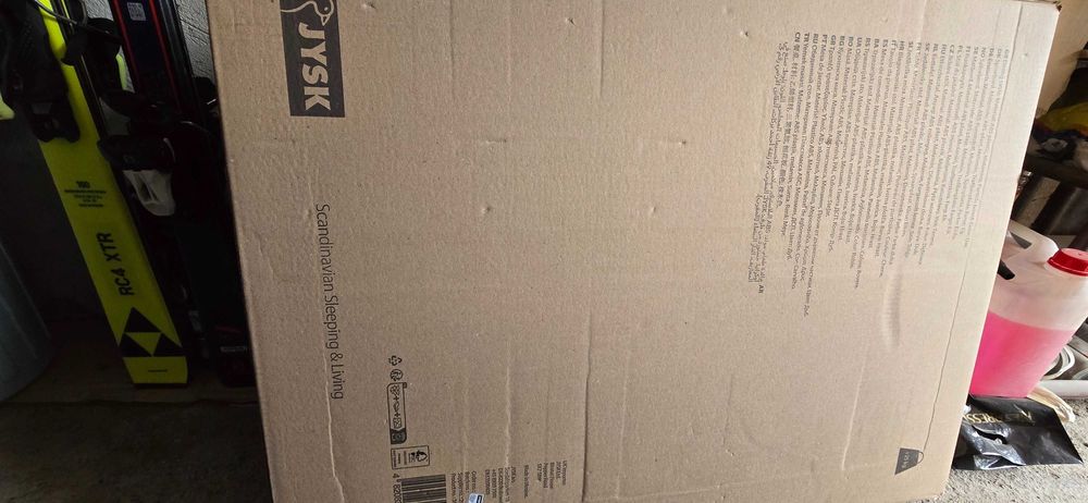 Нова сгъваема кухненска маса 80x100/163 цвят дъб