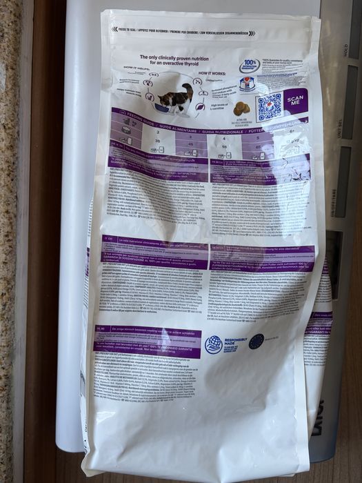 Hill's Prescription Diet y/d Thyroid Care храна за котки