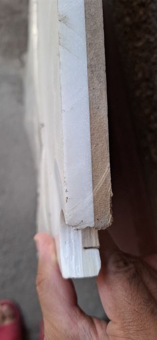 Столешница Акрил искусственный камень кусок