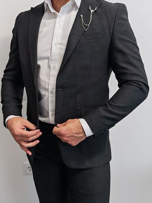 Costum elegant bărbați – mărimea 48 (Slim Fit)