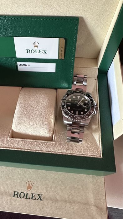 Rolex GMT Master 2 full 2018