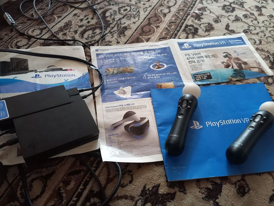 PS4 VR achki holati ideal yangi tiniq o'yinlardi achki taqib o'ynesiz.