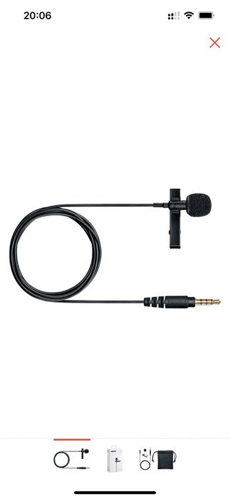 Микрофон Shure Motiv MVL/A черный