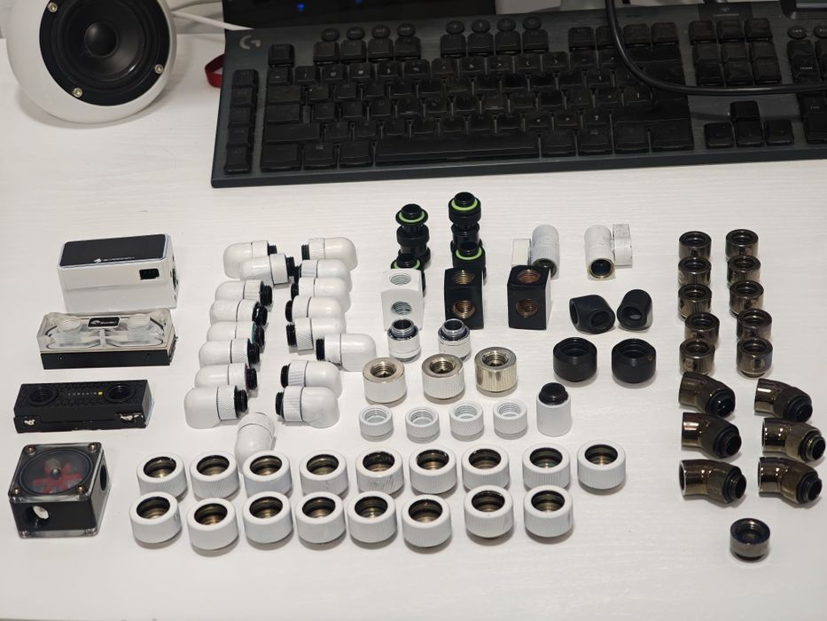 Diverse piese water-cooling radiator fitting