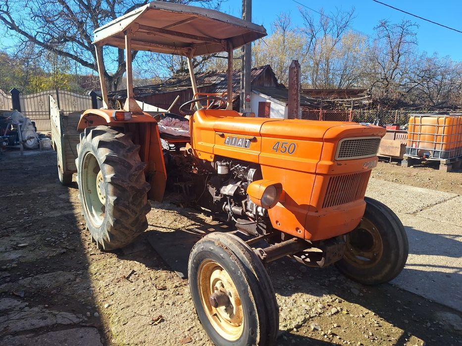 Tractor fiat 450 Adus recent Italia! Acte originale!