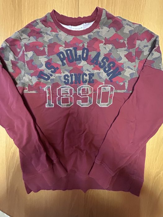 US POLO блуза с дълъг ръкав