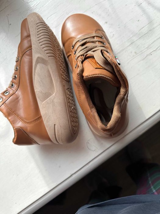 Ботинки утепленные флиссом,