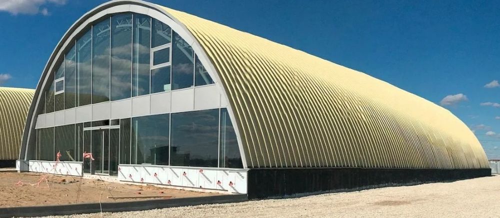 Строительство ангаров Ангар безкаркасный