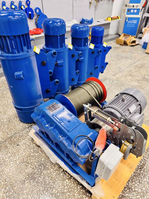 Тельфер канатный и цепная Telfer lifting Лебедка