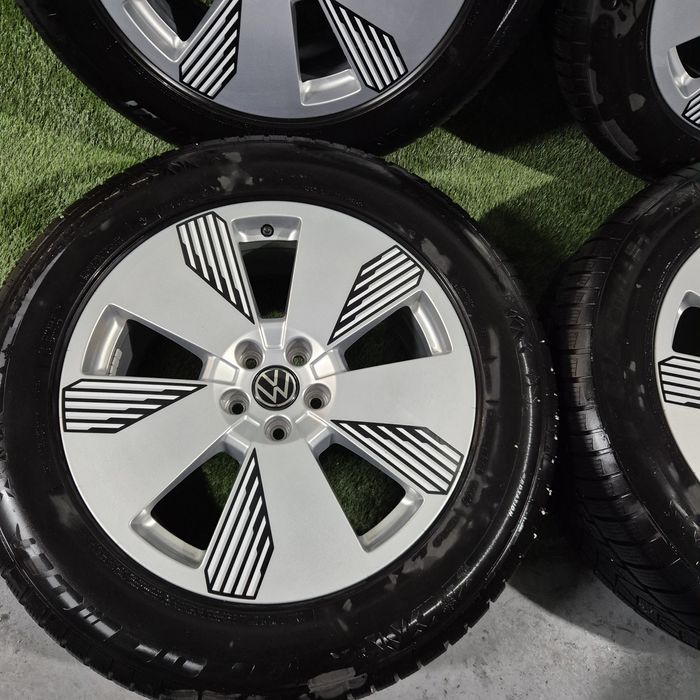 Jante impecabile R 19 5x112 vw Touareg cu 255 55 19 dot 2024 m+s