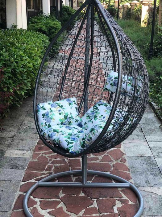 179лв.- Градинска люлка тип гнездо, яйце,ратан висяща