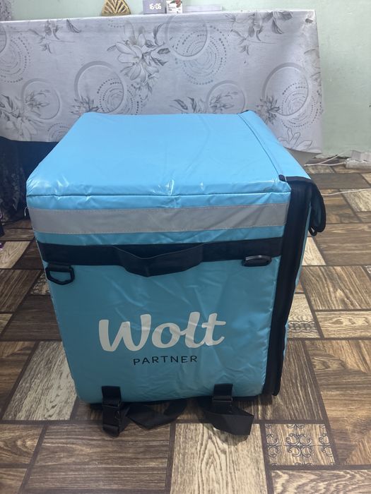 Новая Термосумка Wolt для доставок