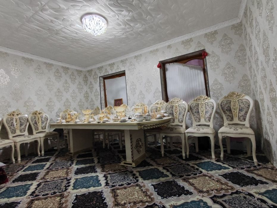 12 талик стол стул янги ёнгокдан ясалган