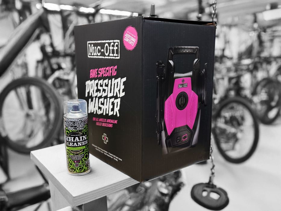 Водоструйка Muc-Off, 70-100bar, комплект с 5л препарат, спрей защита