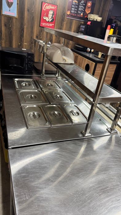 Линия раздача для столовых мармит