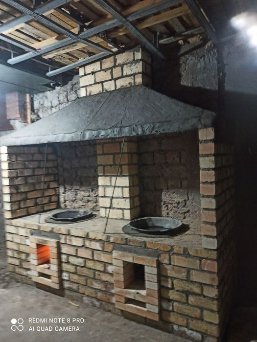 Летние кухни. Очаги. Печи