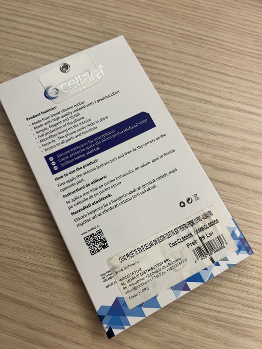 Carcasa Cellara Soft pentru Iphone 13 Pro