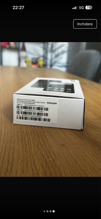 Telefon maxom 32 gb