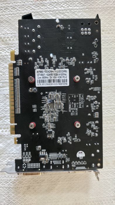 Видеокарта gtx 550ti 1gb