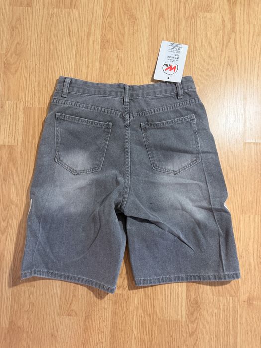 Blugi Scurti Skeleton