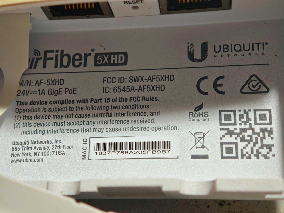 Ubiquiti AirFiber AF-5XHD