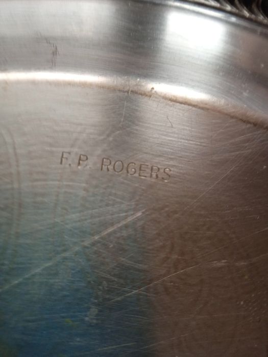 Посребрен F.P.Rogers-USA-1920г.Уникално