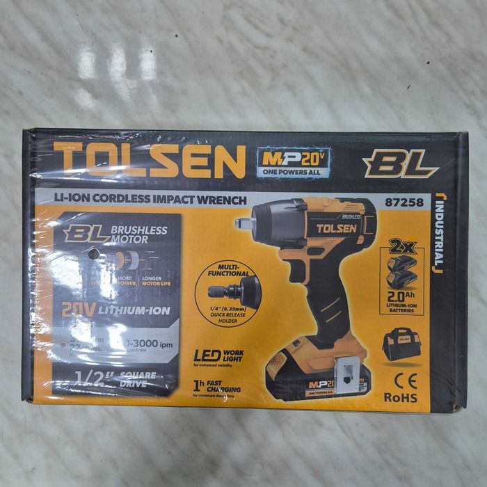 TOLSEN TOOLS 87252 Masina de insurubat cu impact Zeus Amanet 34332