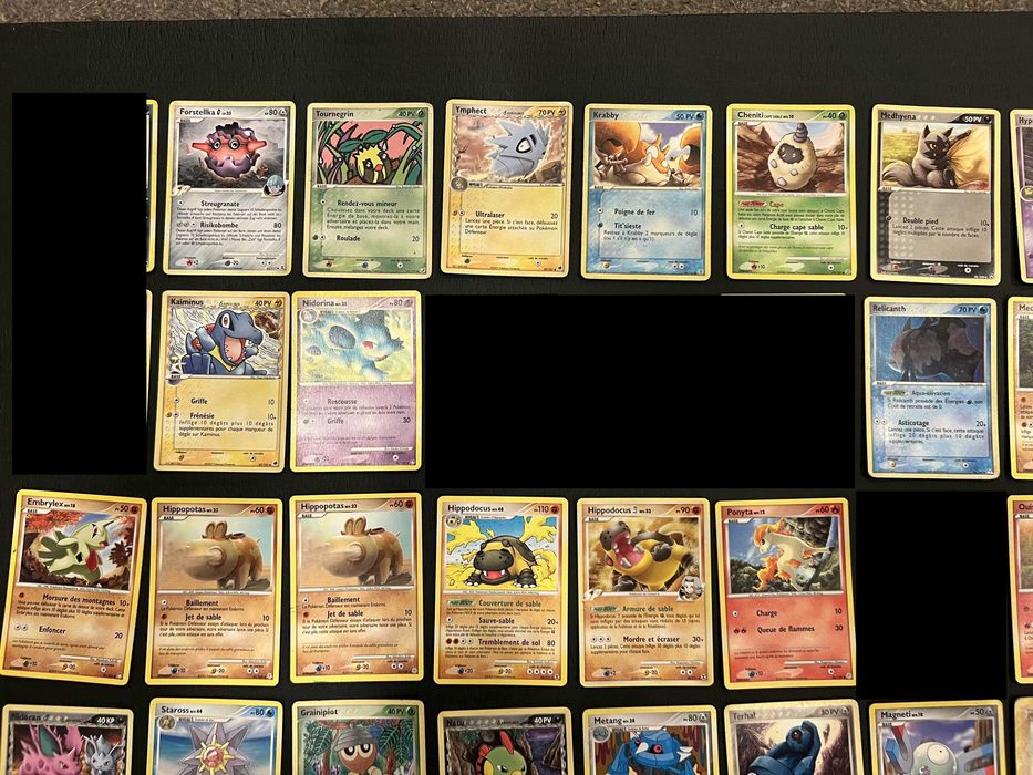 Carti Pokemon TCG Rare, Holo si Bulk seturi vechi [FRANCEZA]