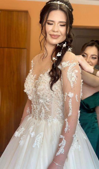 Rochie de mireasa stil printesa