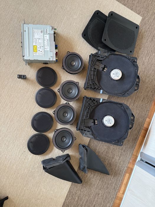 Sistem audio complet BMW F30 F31 F34 – subwoofere + difuzoare + HU OEM
